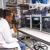 3D-printrar på Xenter Yrkeshögskola